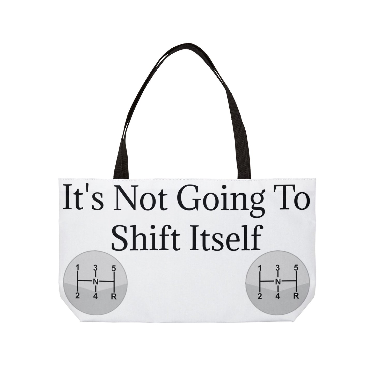 Shift Itself Weekender Tote Bag