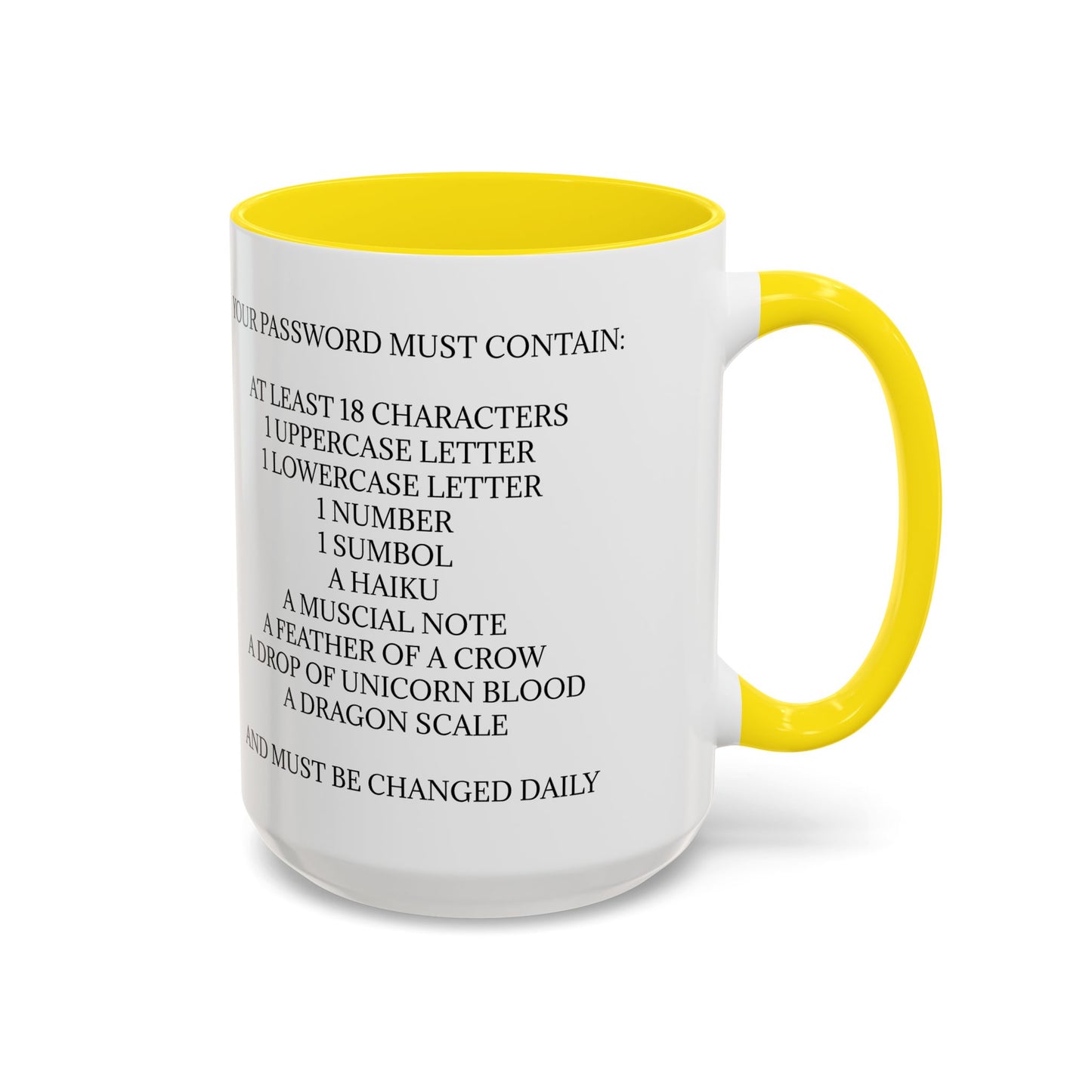 Password 2-Tone Coffee Mug