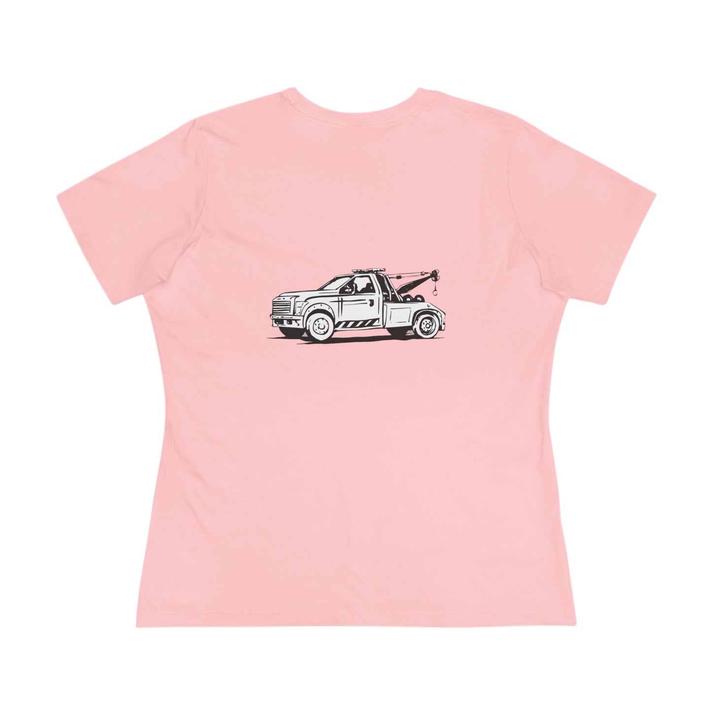 Wheel Lift Tow Truck Women's Short Sleeve Crewneck Tee