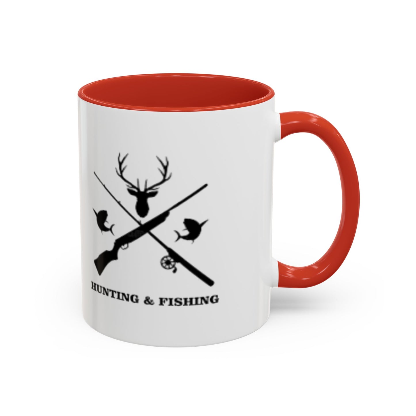 Hunting/Fishing 2-Tone Coffee Mug