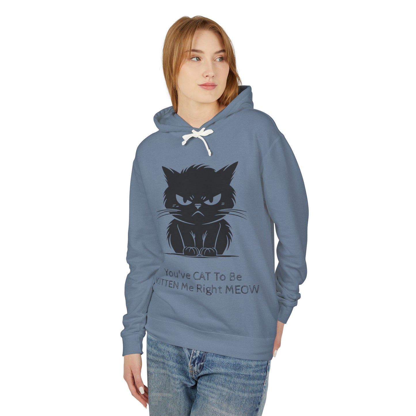 Kitten Me Unisex Lightweight Hoodie