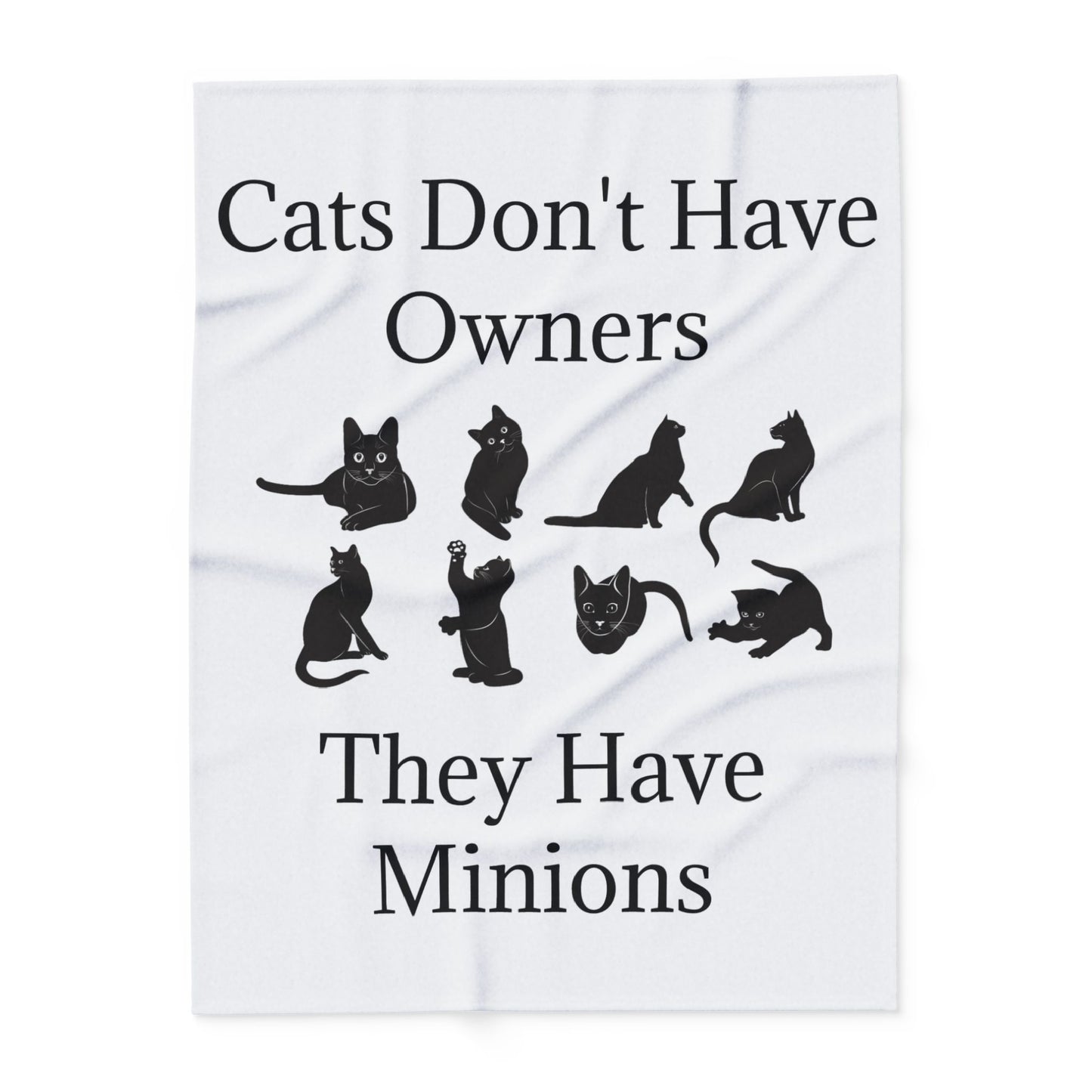 Cat Minions Arctic Fleece Blanket