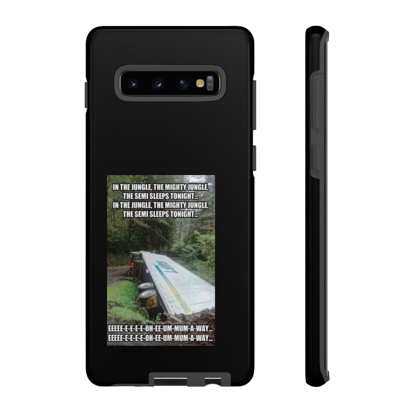 Semi Sleeps Samsung Case