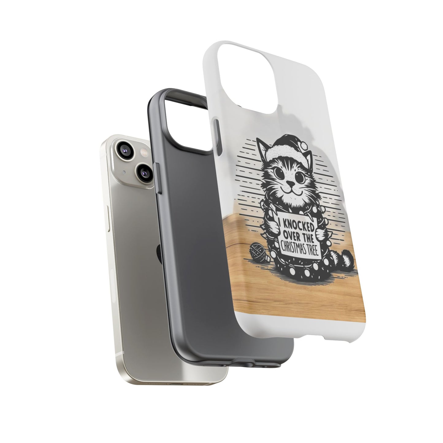 Naughty Cat iPhone Case