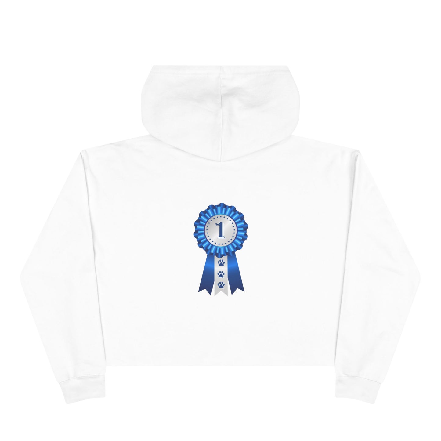 Show Ribbon Women's Crop Hoodie