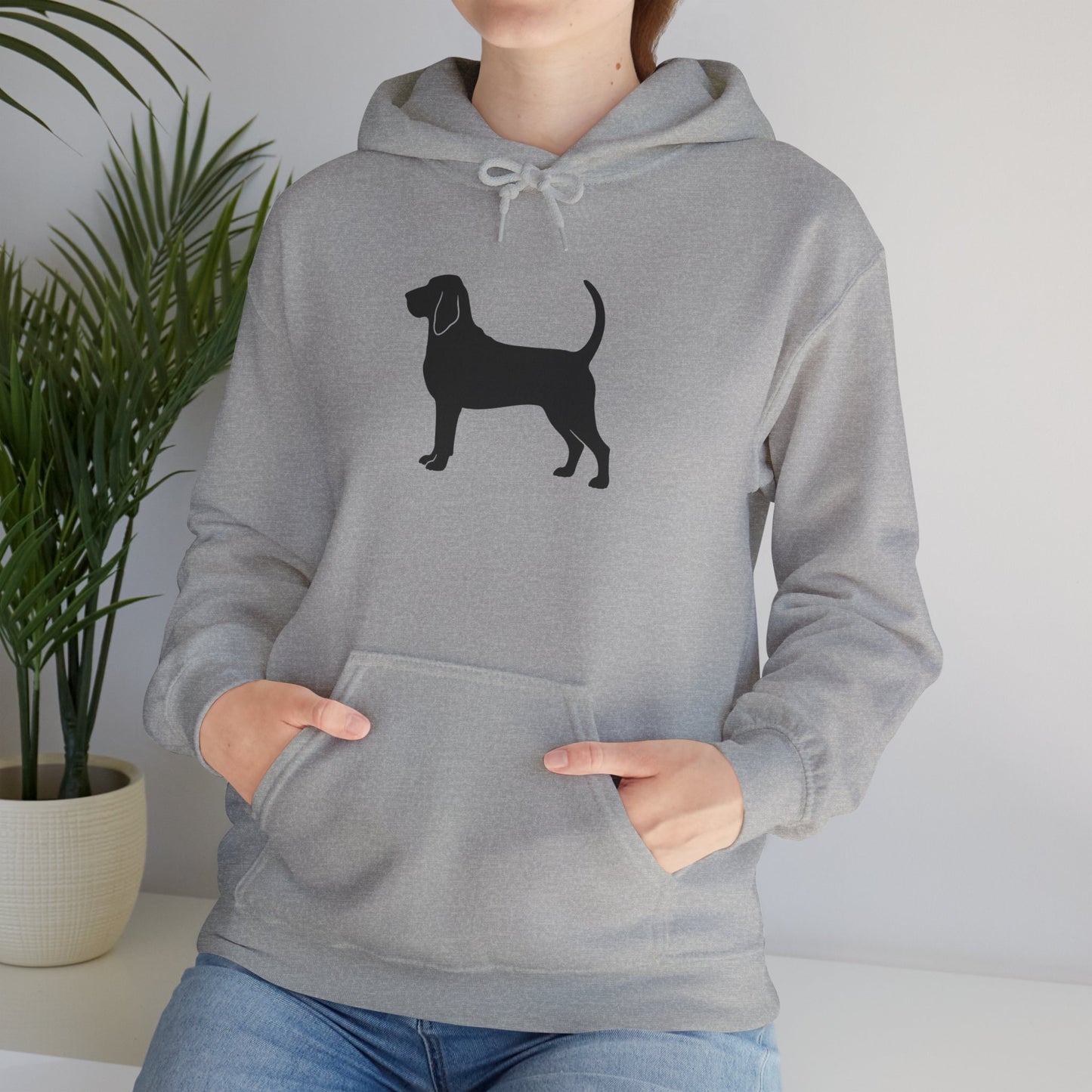Bloodhound Silhouette Unisex Hoodie