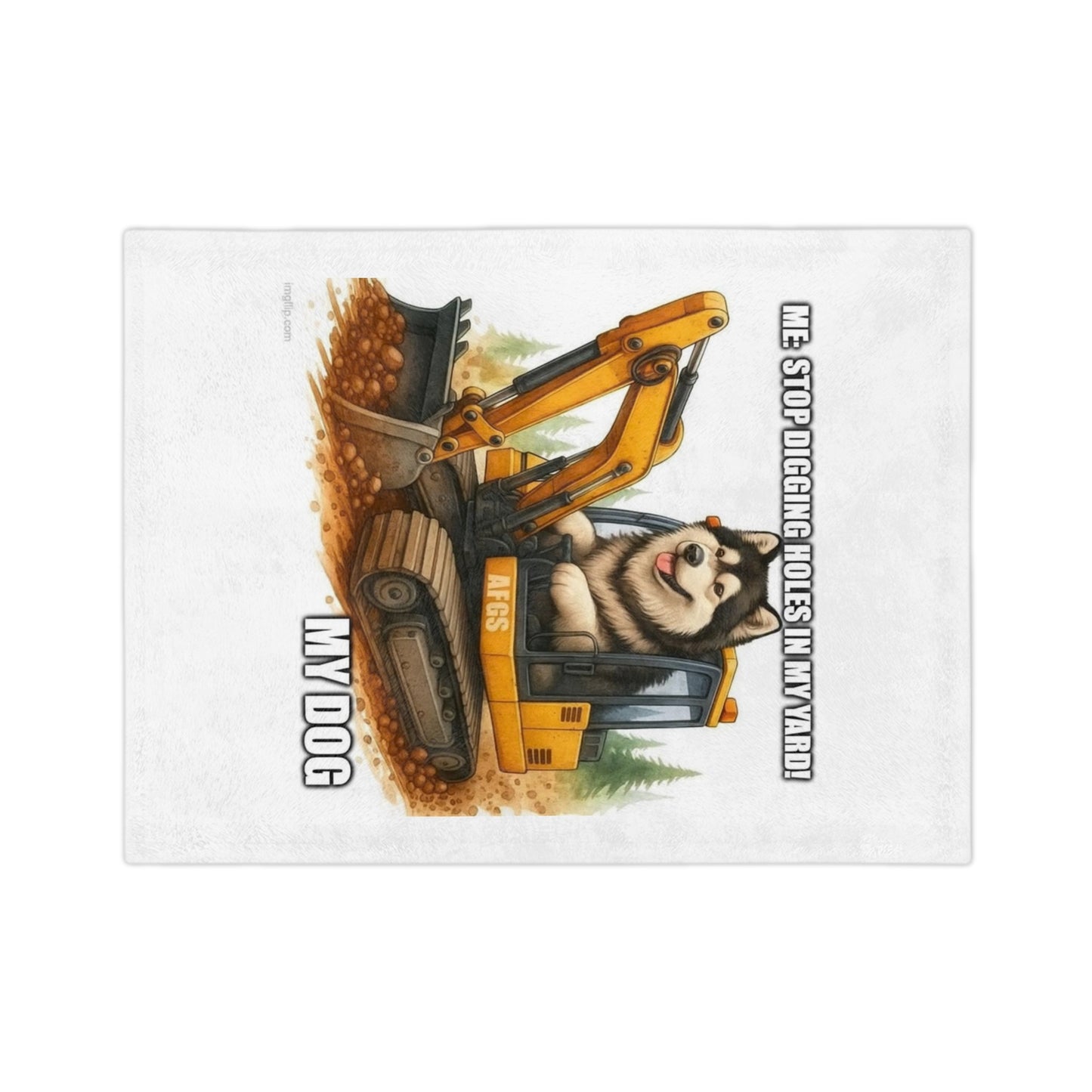 Digmaster Velveteen Microfiber Blanket