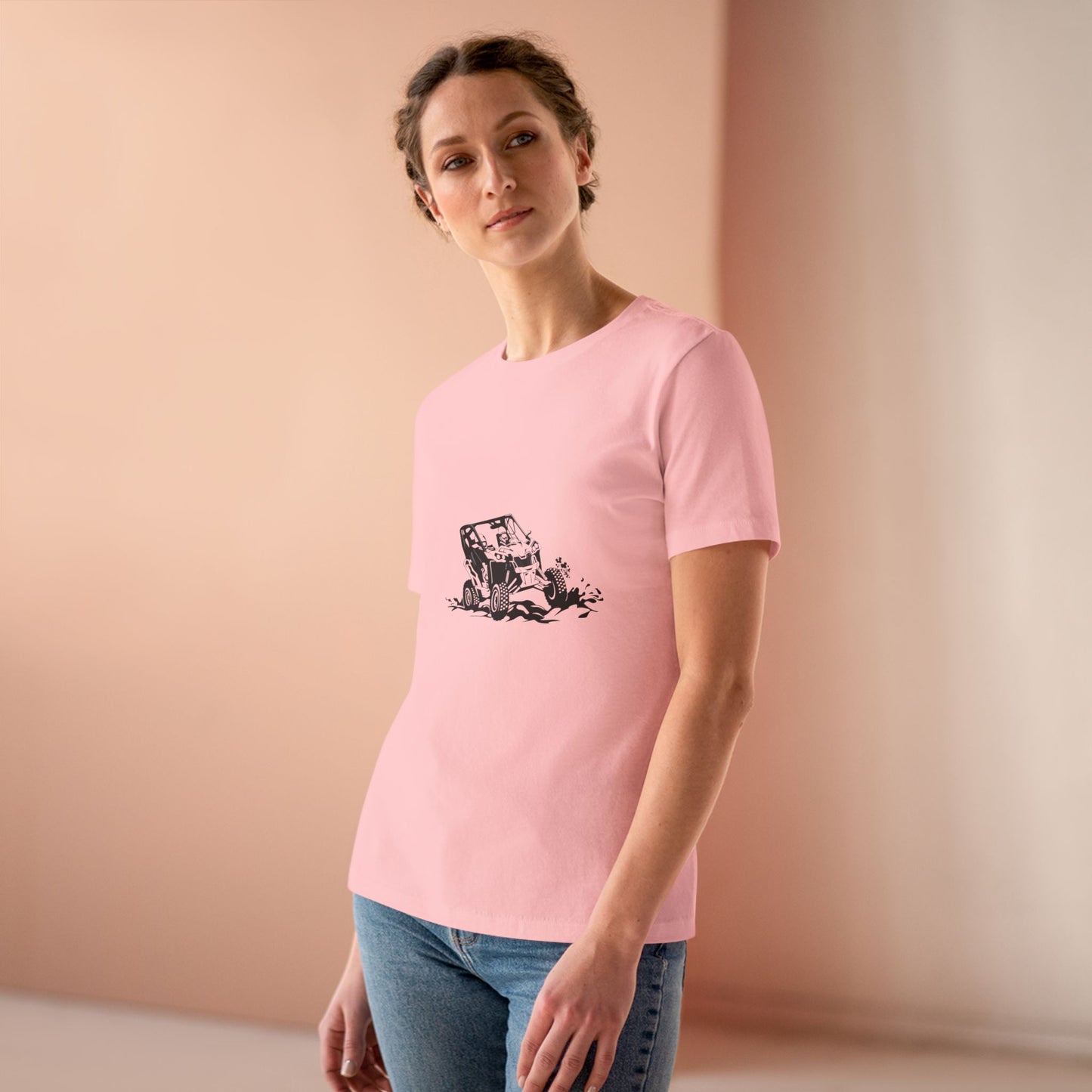 Slingin' Mud Side By Side Women's Short Sleeve Crewneck Tee