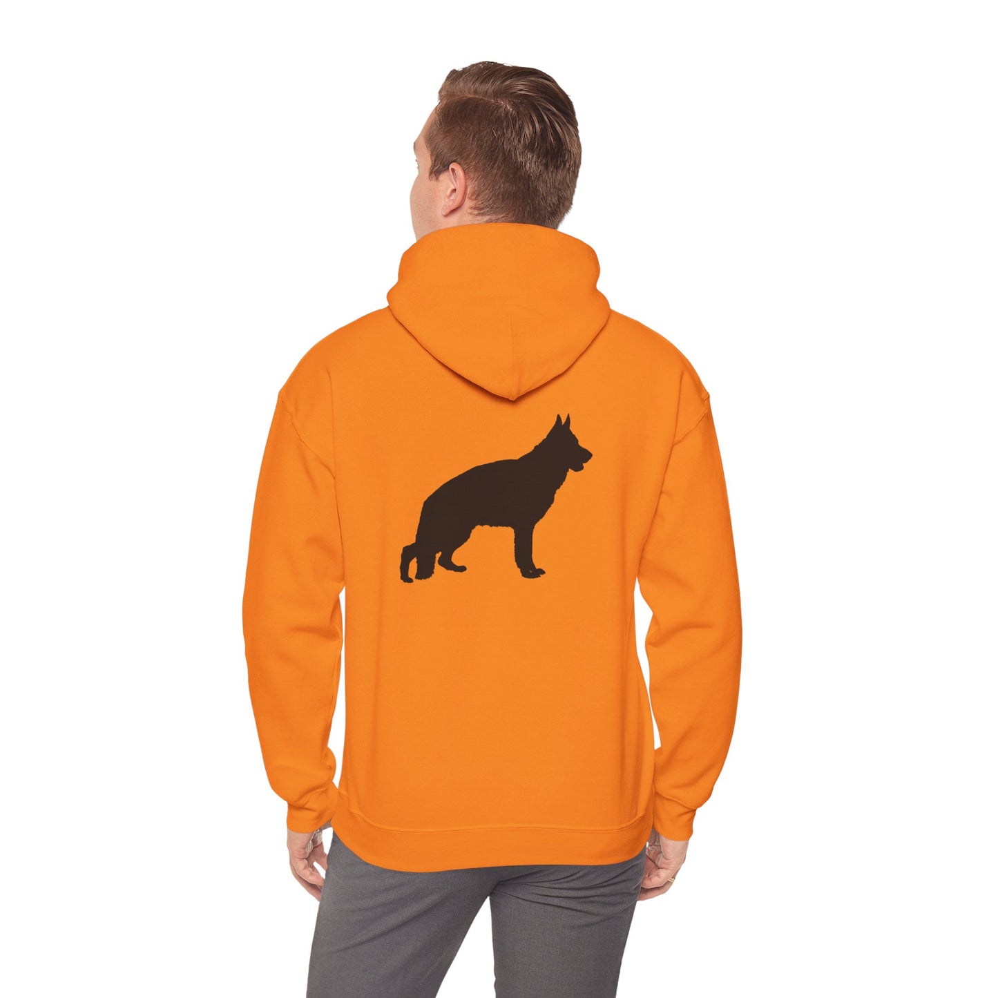 German Shepherd Silhouette Unisex Hoodie
