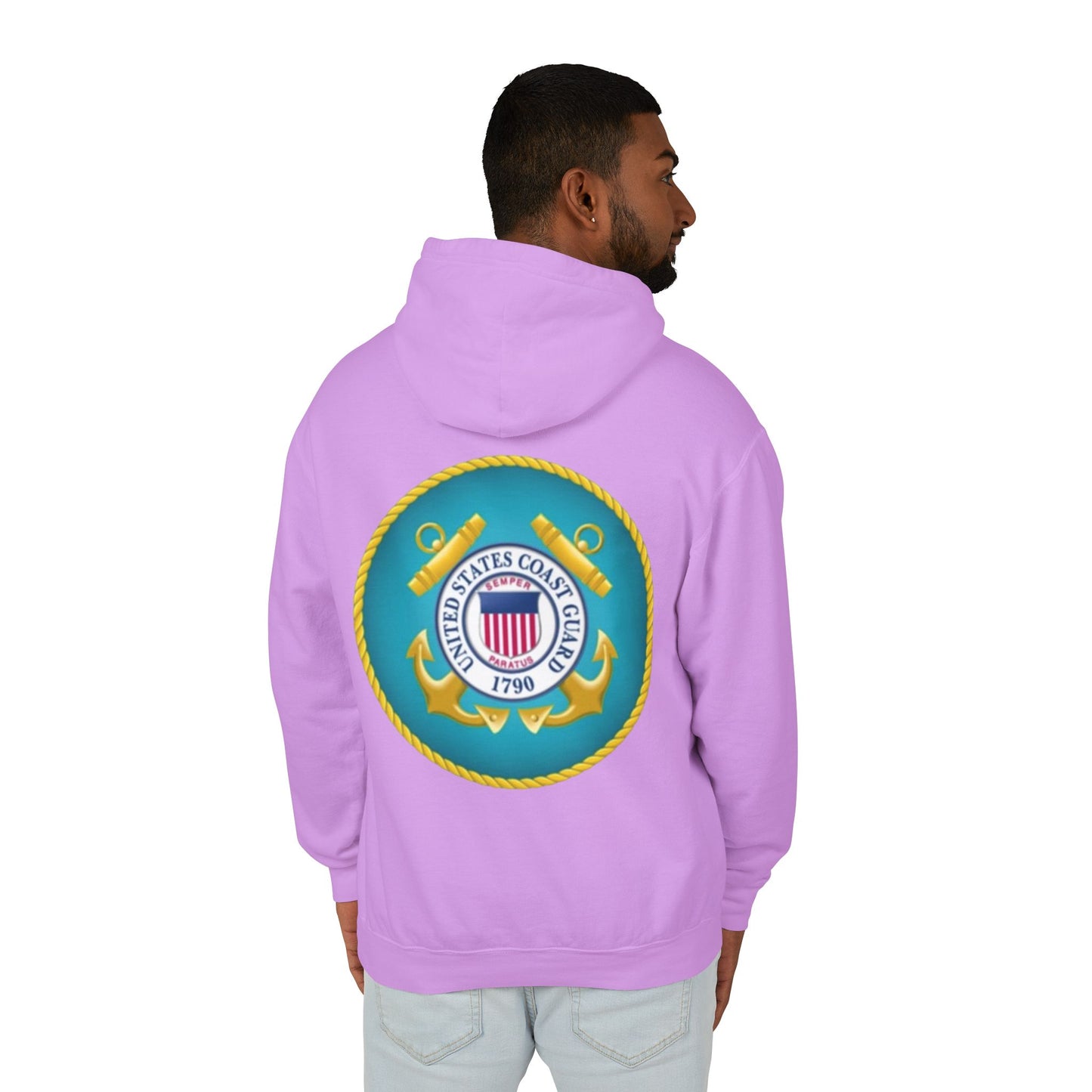 US Coast Guard Unisex Lightweight Hoodie