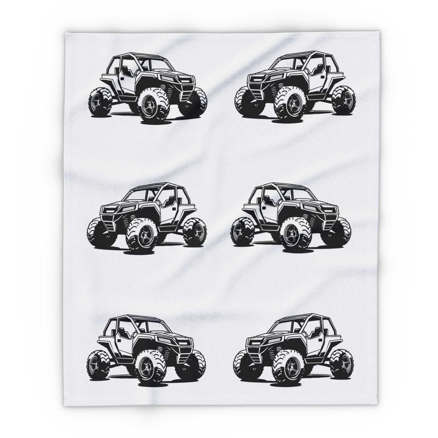 Off The Beaten Path Side By Side Arctic Fleece Blanket
