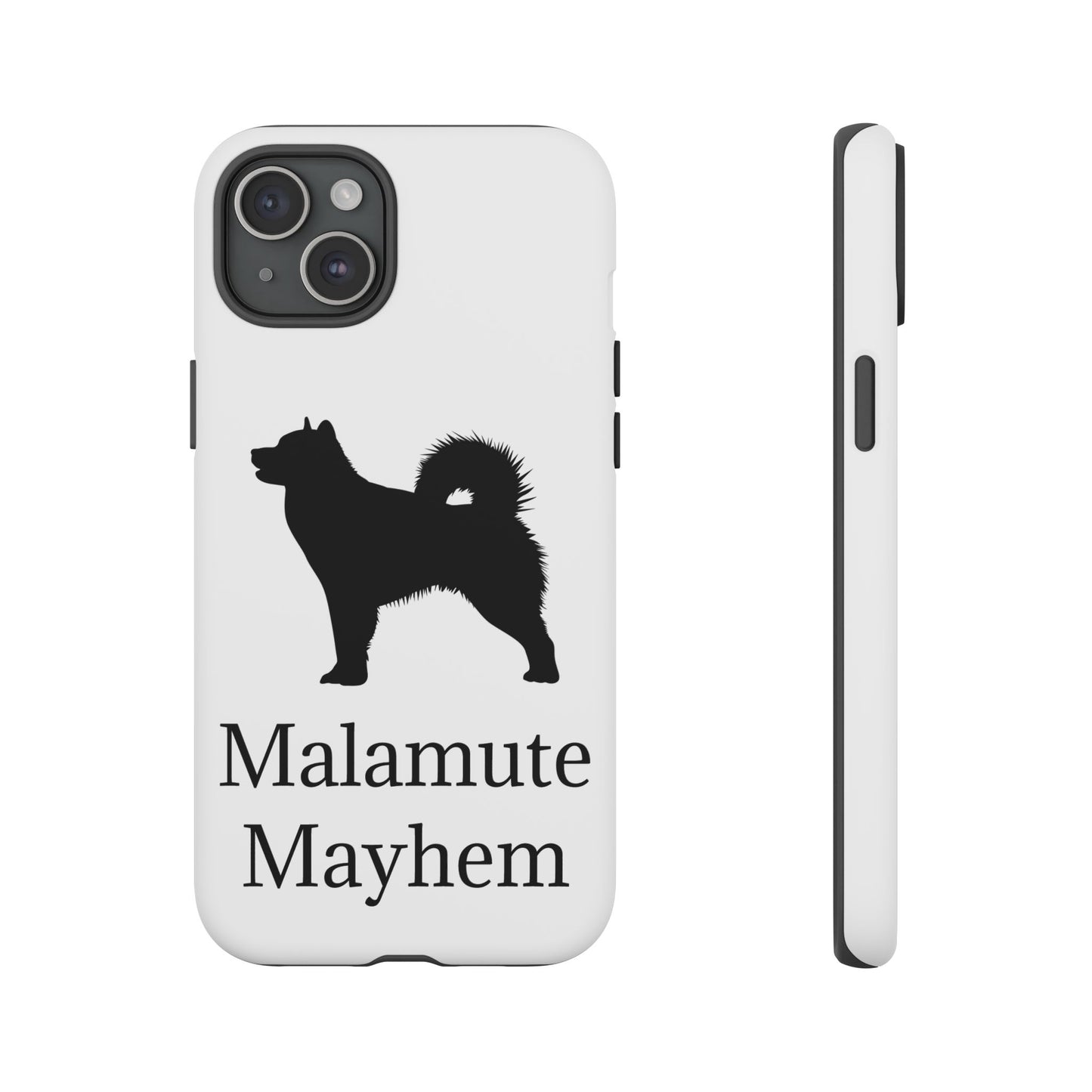 Malamute Mayhem iPhone Case