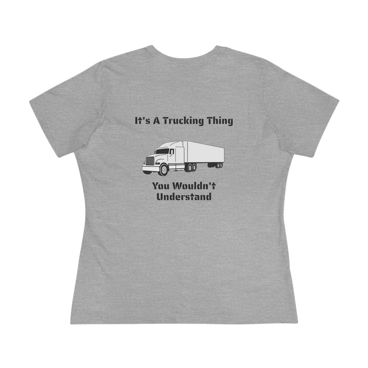 Trucking Thing Women's Short Sleeve Crewneck Tee