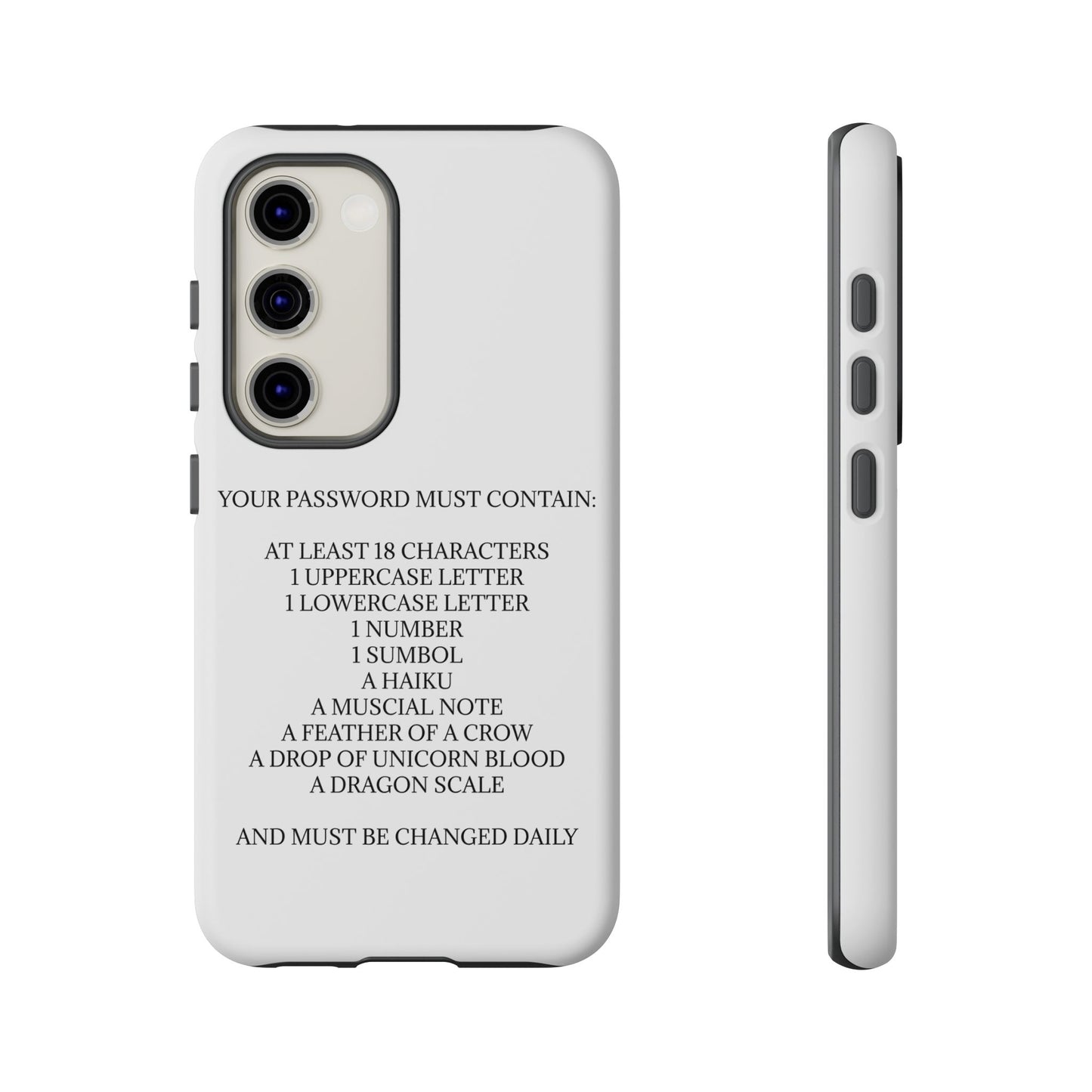Password Samsung Case