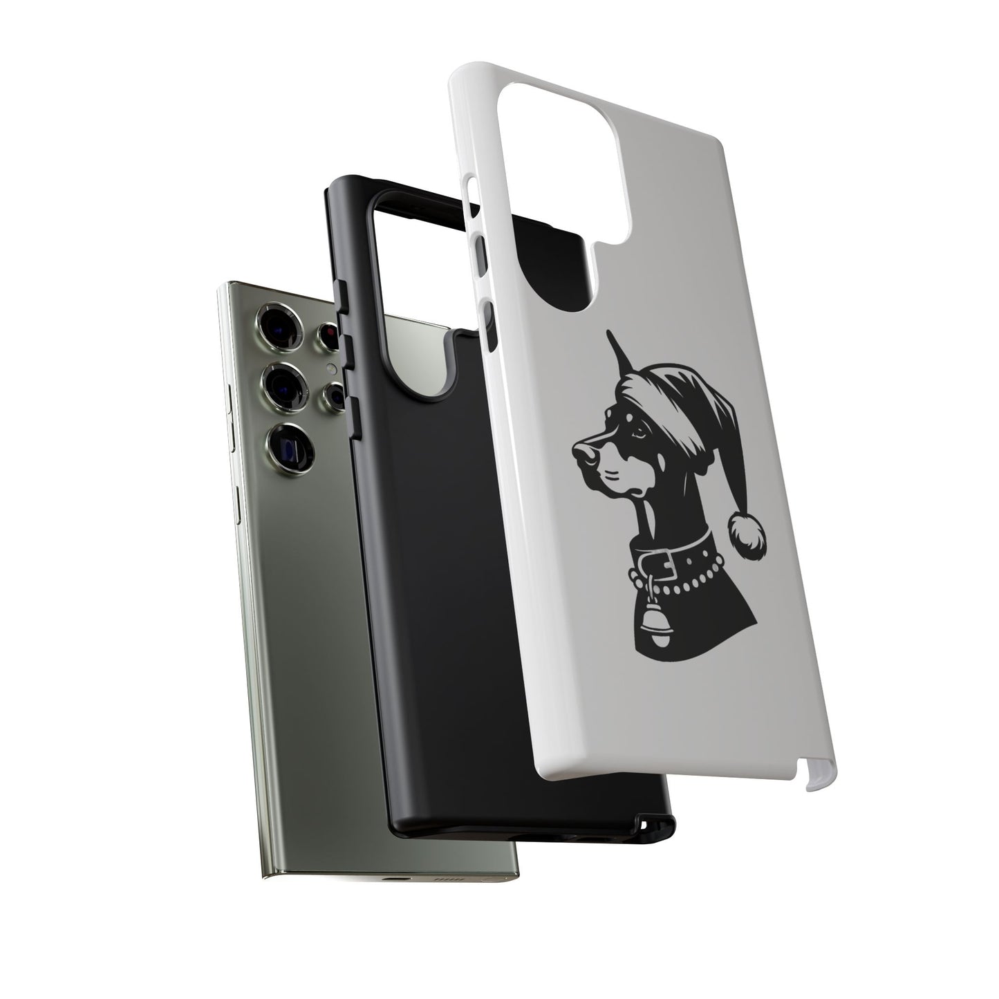 Santa Paws Doberman Samsung Case