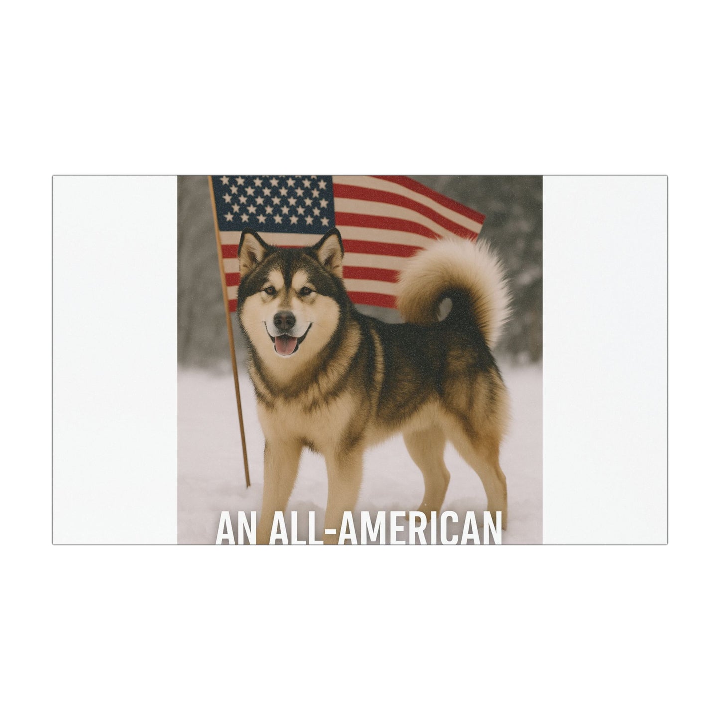 All-American Breed Indoor/Outdoor Magnet