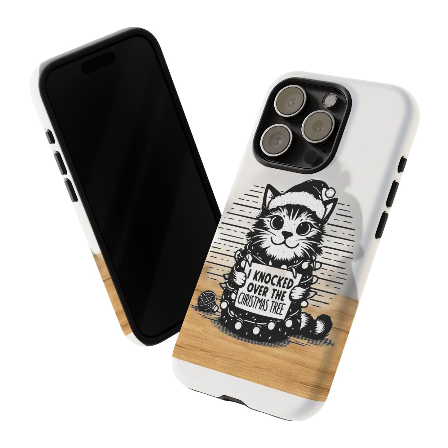Naughty Cat iPhone Case