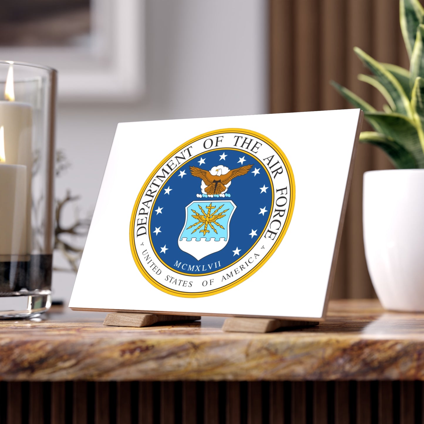 US Air Force Ceramic Photo Tile
