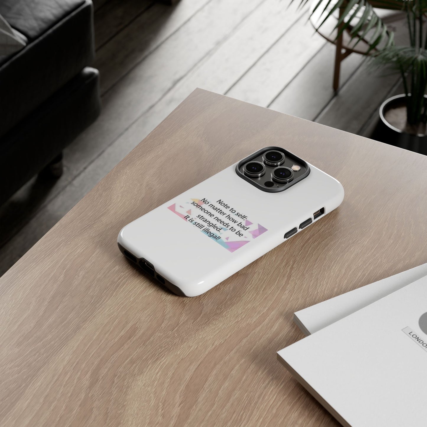 Note To Self iPhone Case