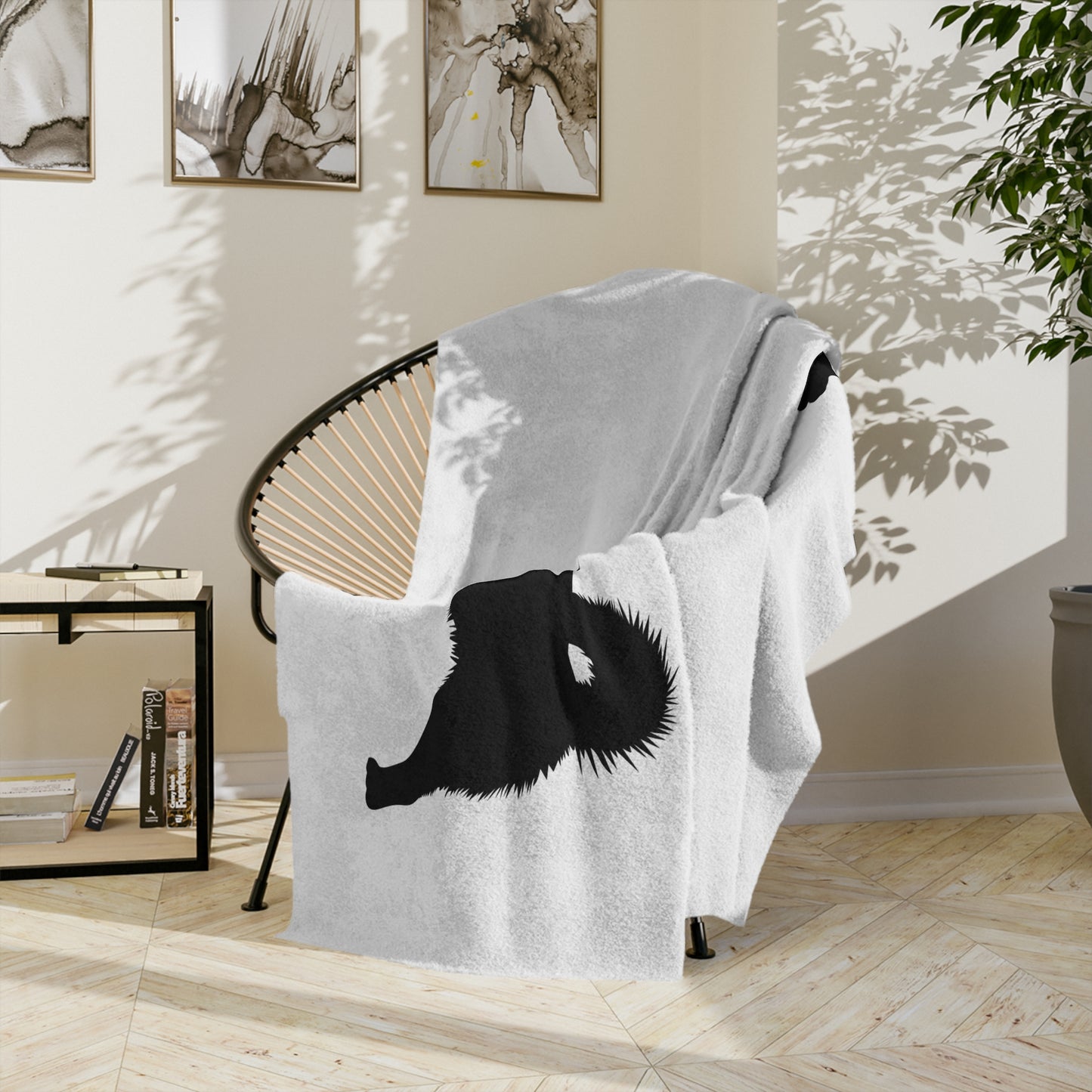 Mala-Not-A-Mute Velveteen Microfiber Blanket