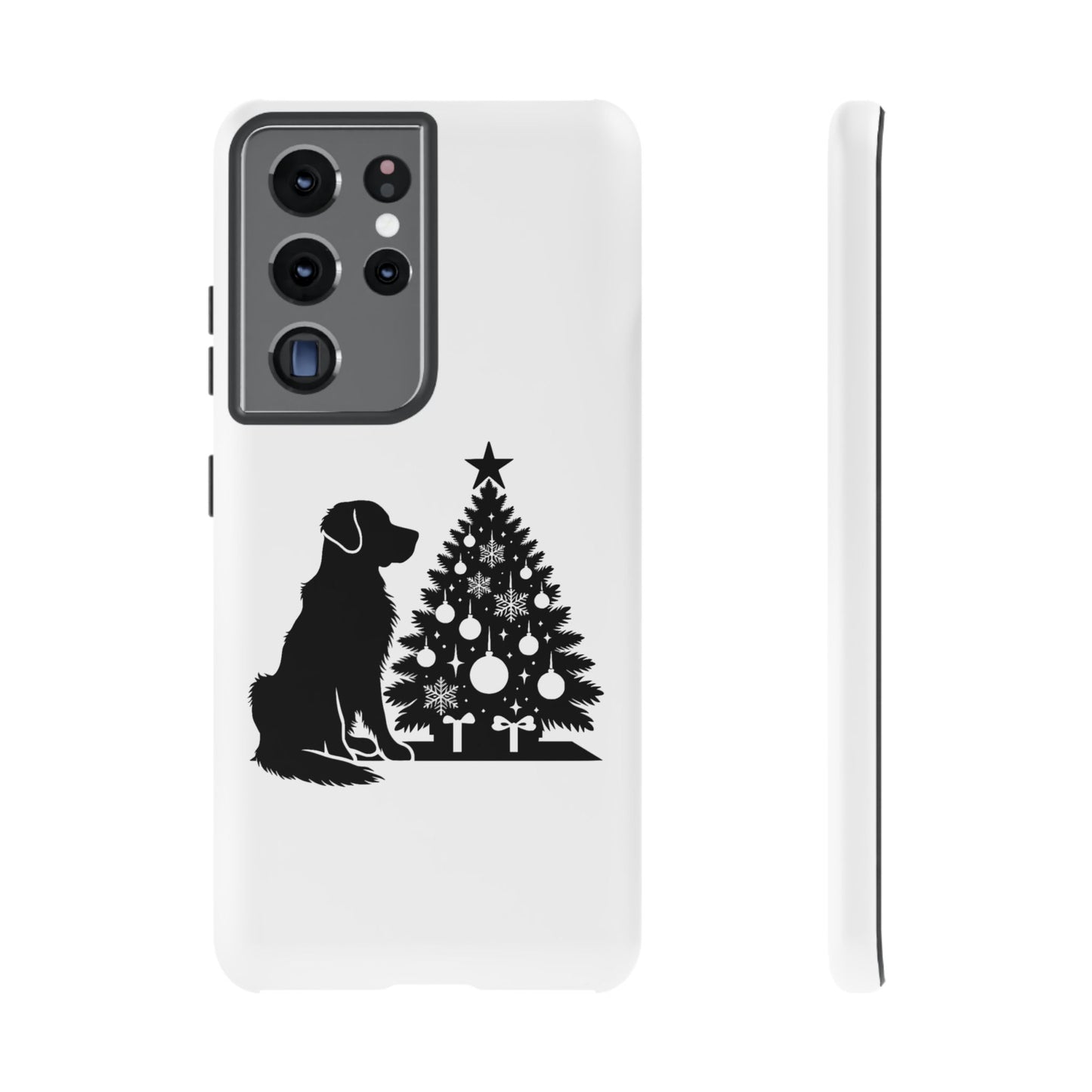 Golden Christmas Tree Samsung Case