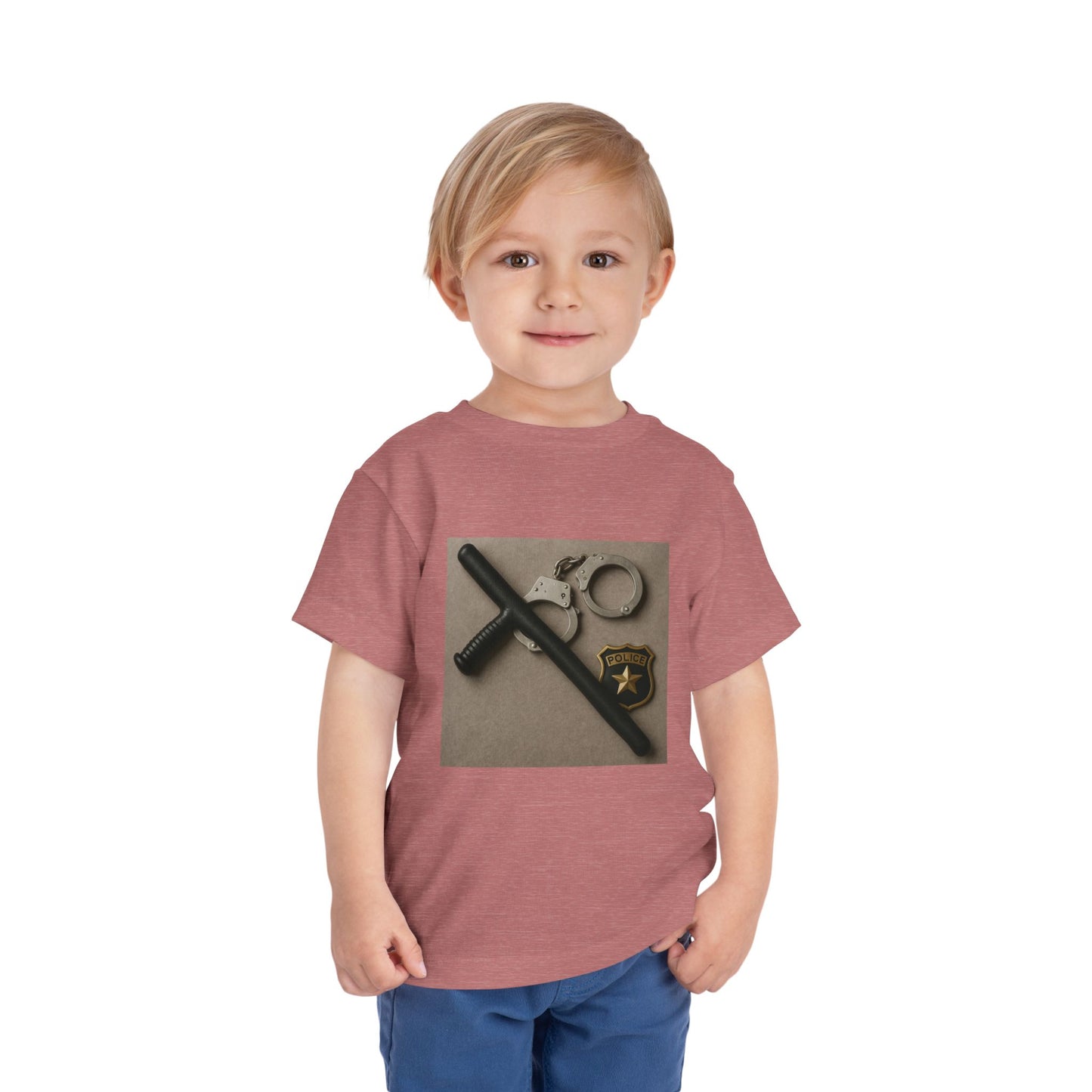 Law Enforcement Appreciation Toddler Unisex Short Sleeve Crewneck Tee