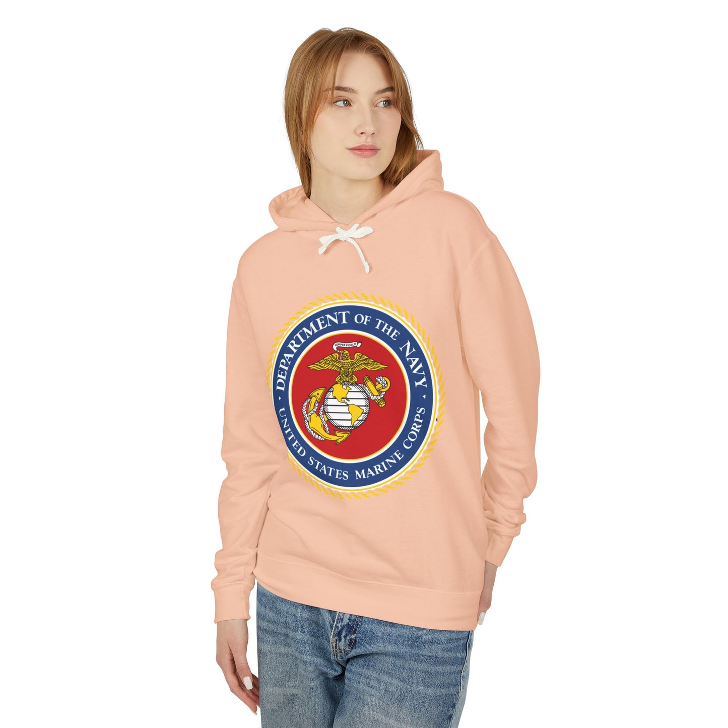 US Marine Corps Unisex Lightweight Hoodie