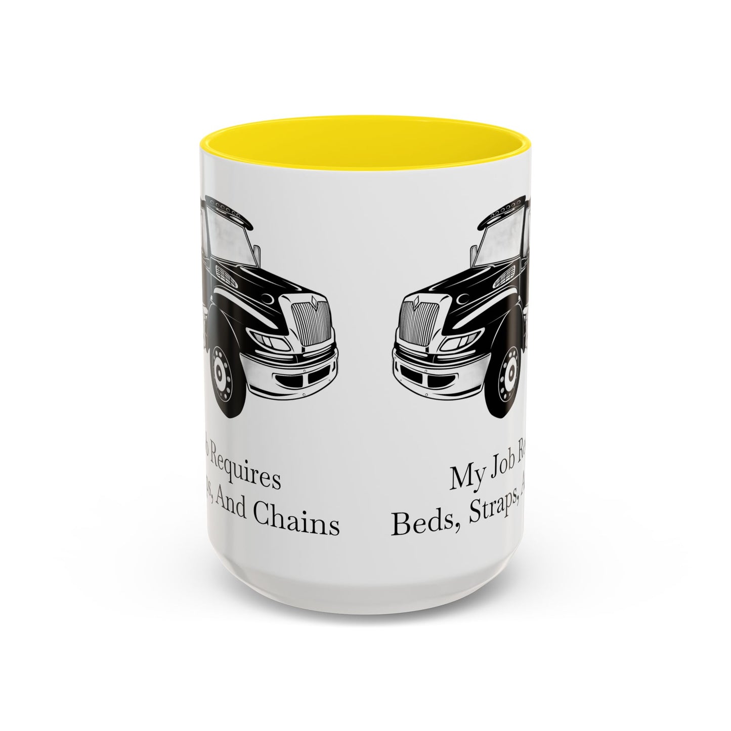 Beds, Straps, And Chains 2-Tone Coffee Mug