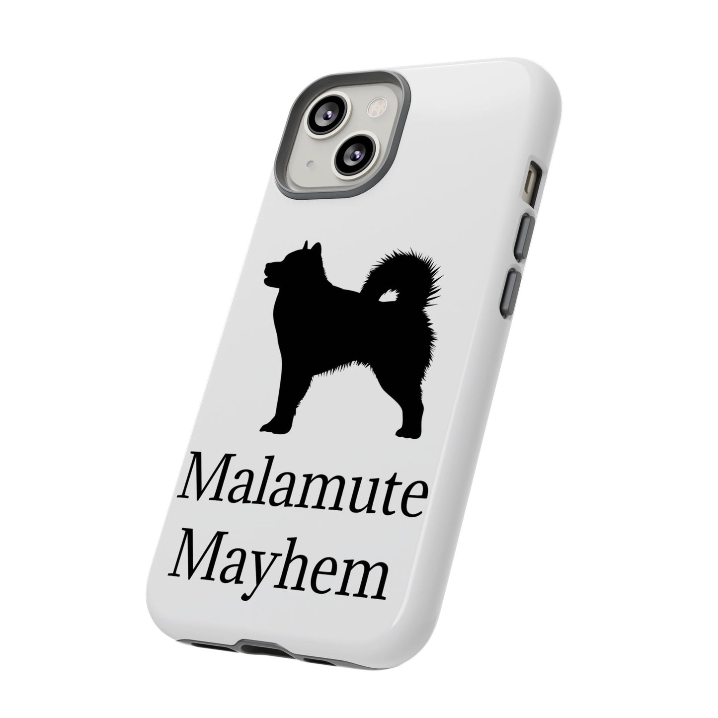 Malamute Mayhem iPhone Case