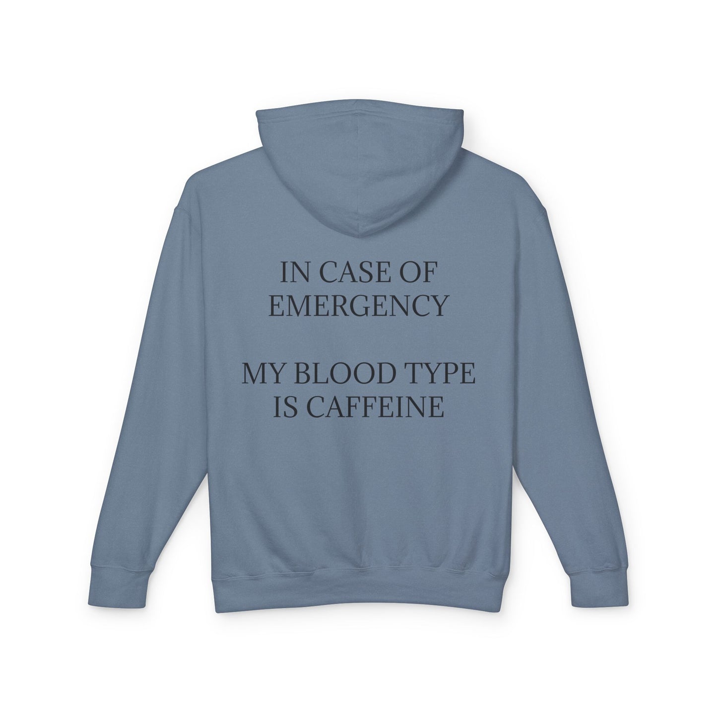 Blood Type Unisex Lightweight Hoodie