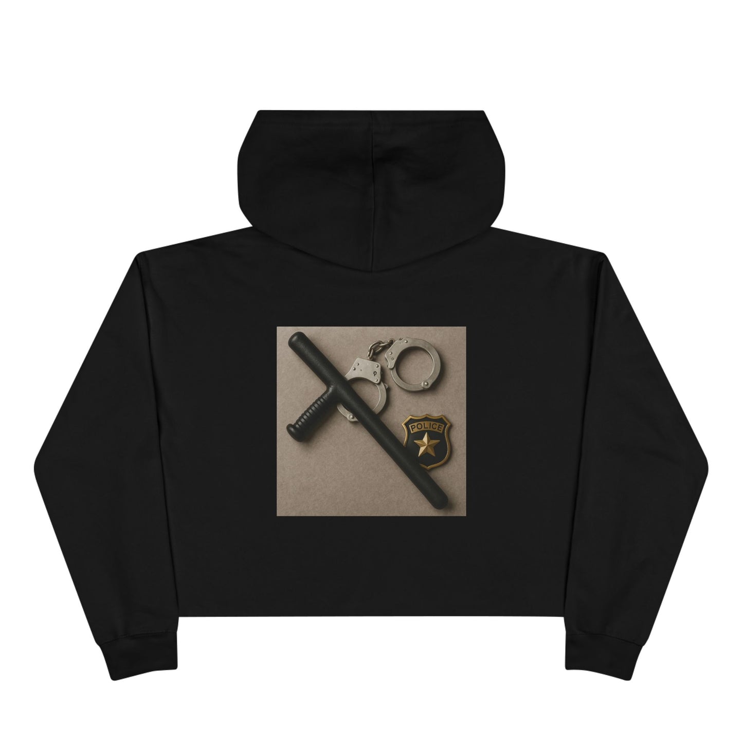 Law Enforcement Appreciation Women's Crop Hoodie
