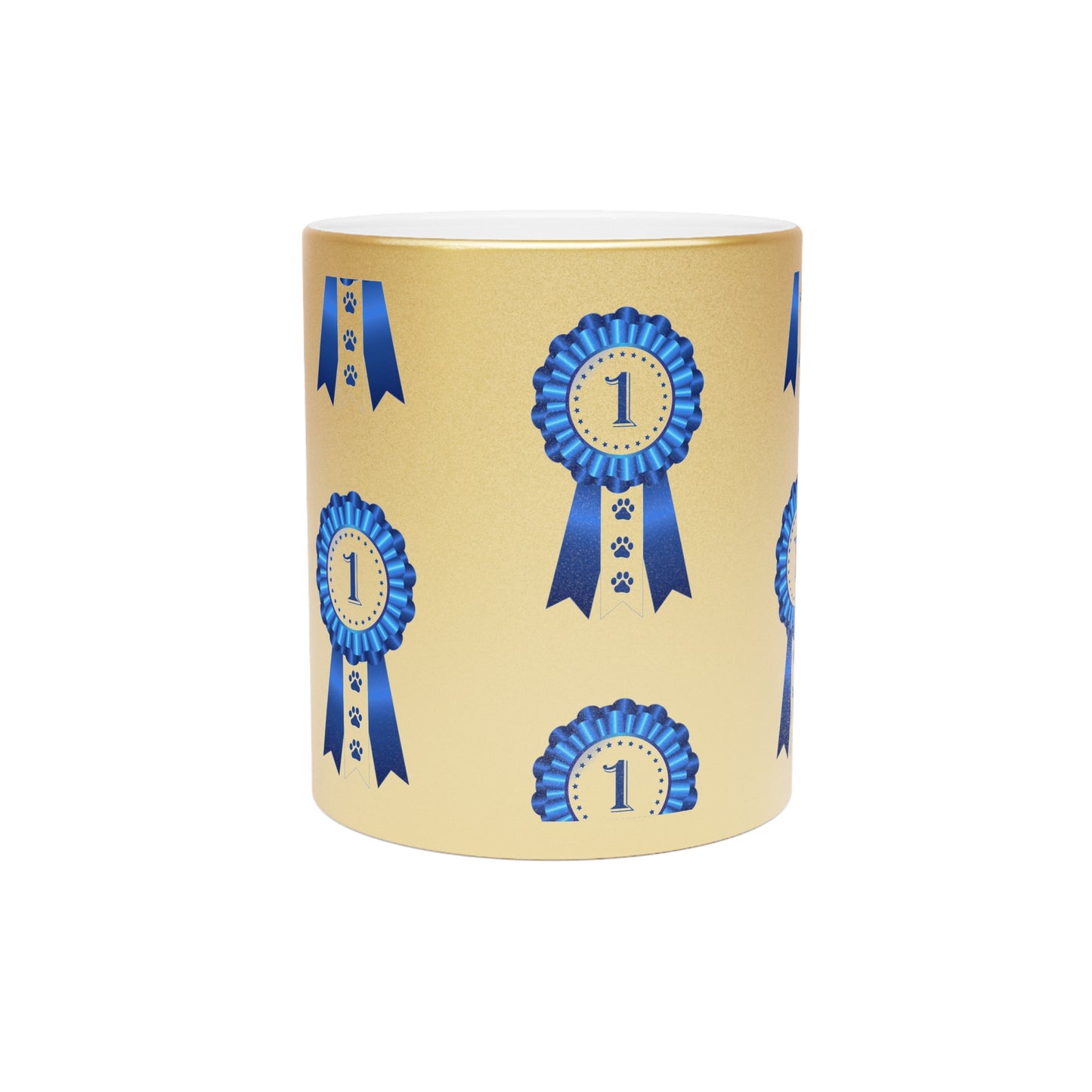 Show Ribbon Metallic Coffee Mug