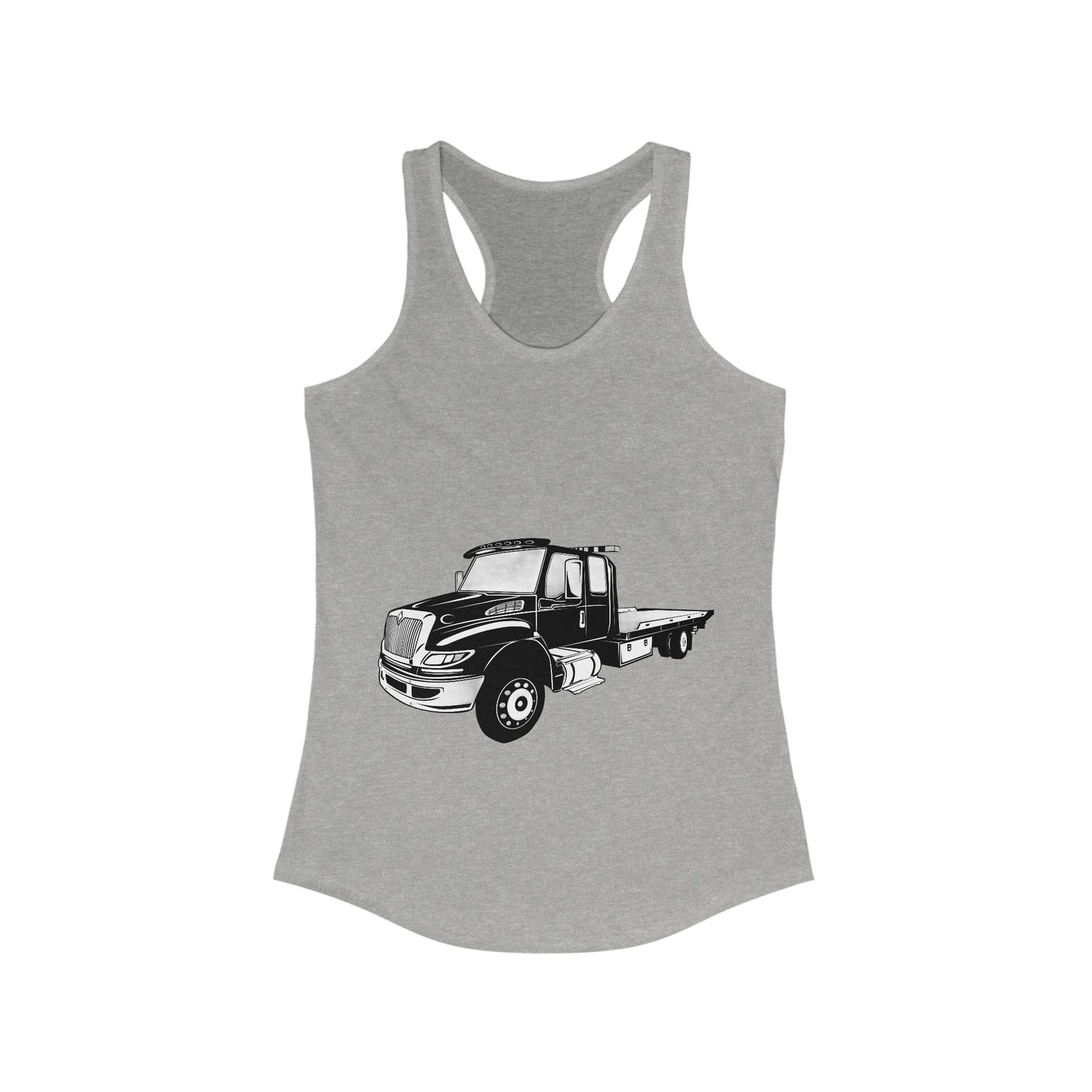 Flatbed Tow Truck Women's Racerback Tank