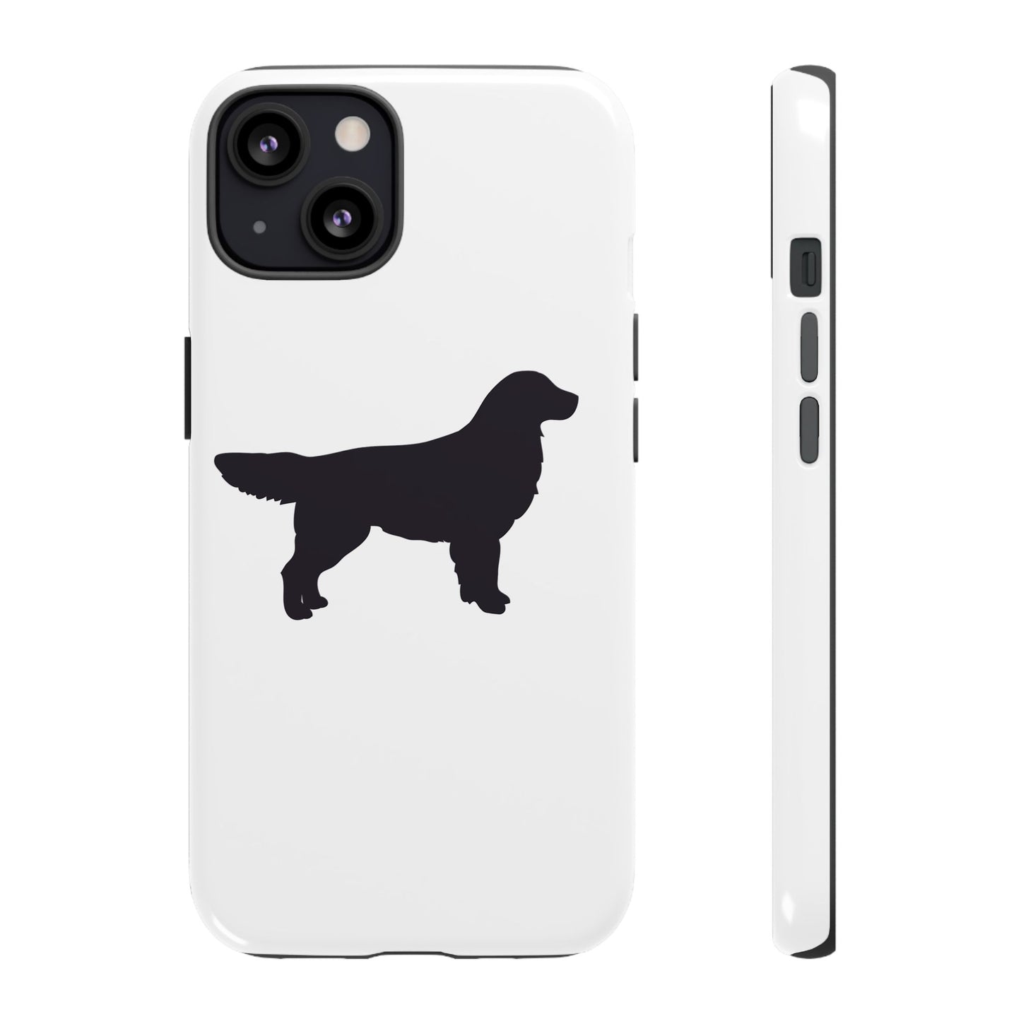 Golden Silhouette iPhone Case