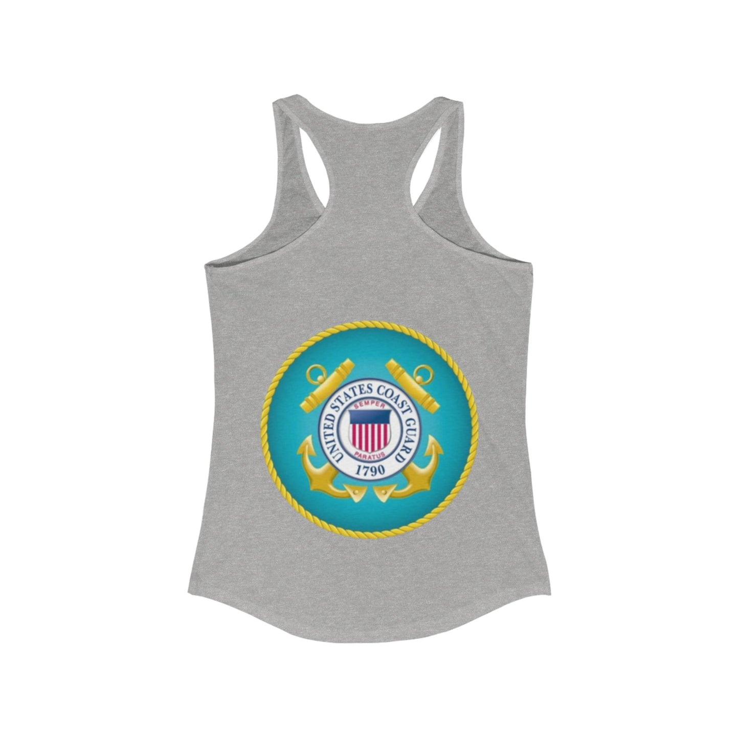 US Coast Guard Women's Racerback Tank
