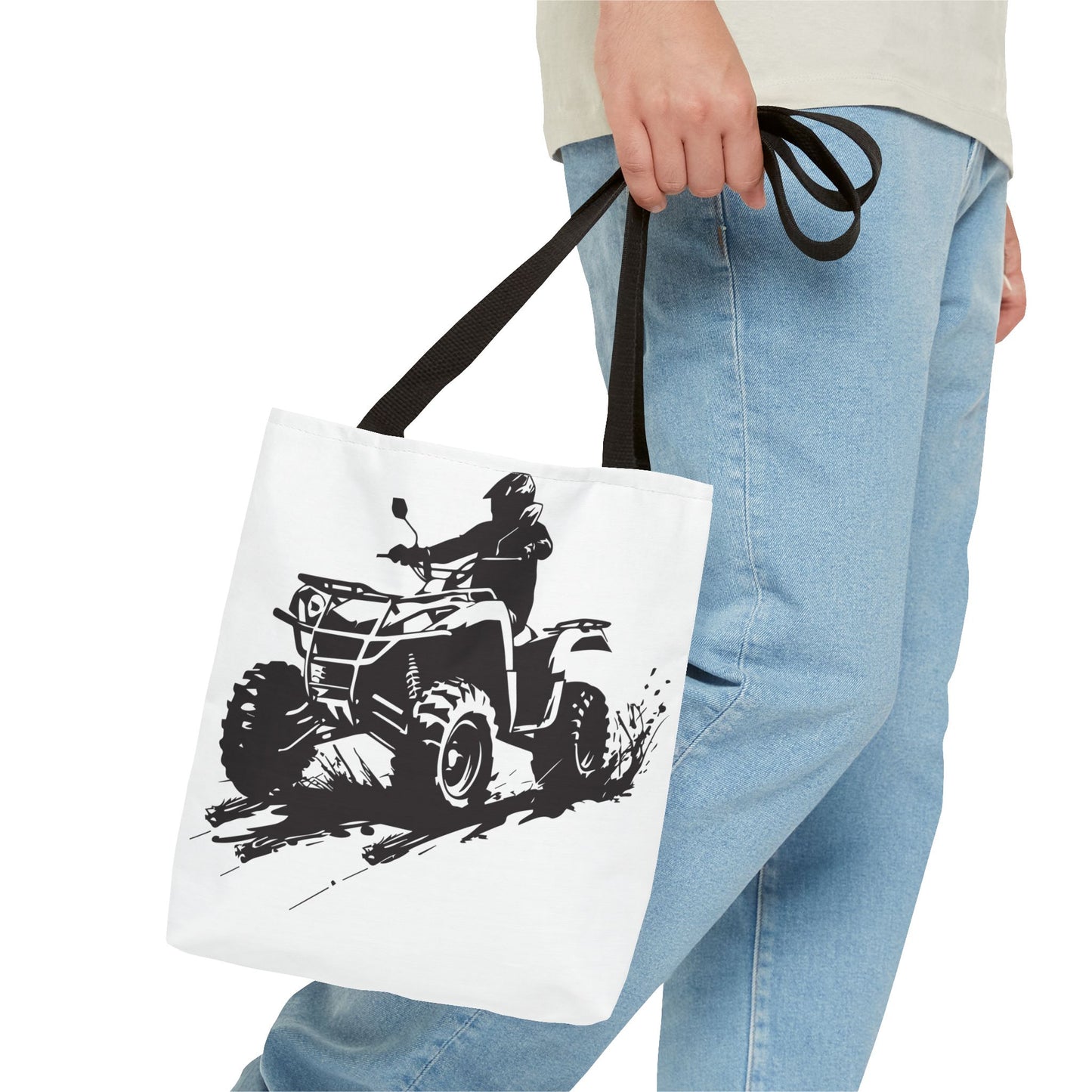 Slingin' Mud Quad Tote Bag