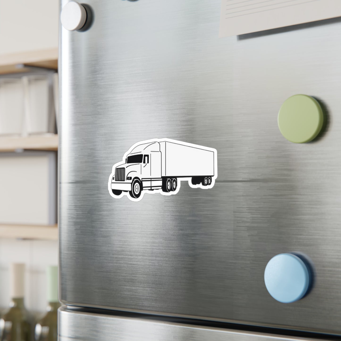 Semi Truck Vinyl Decal