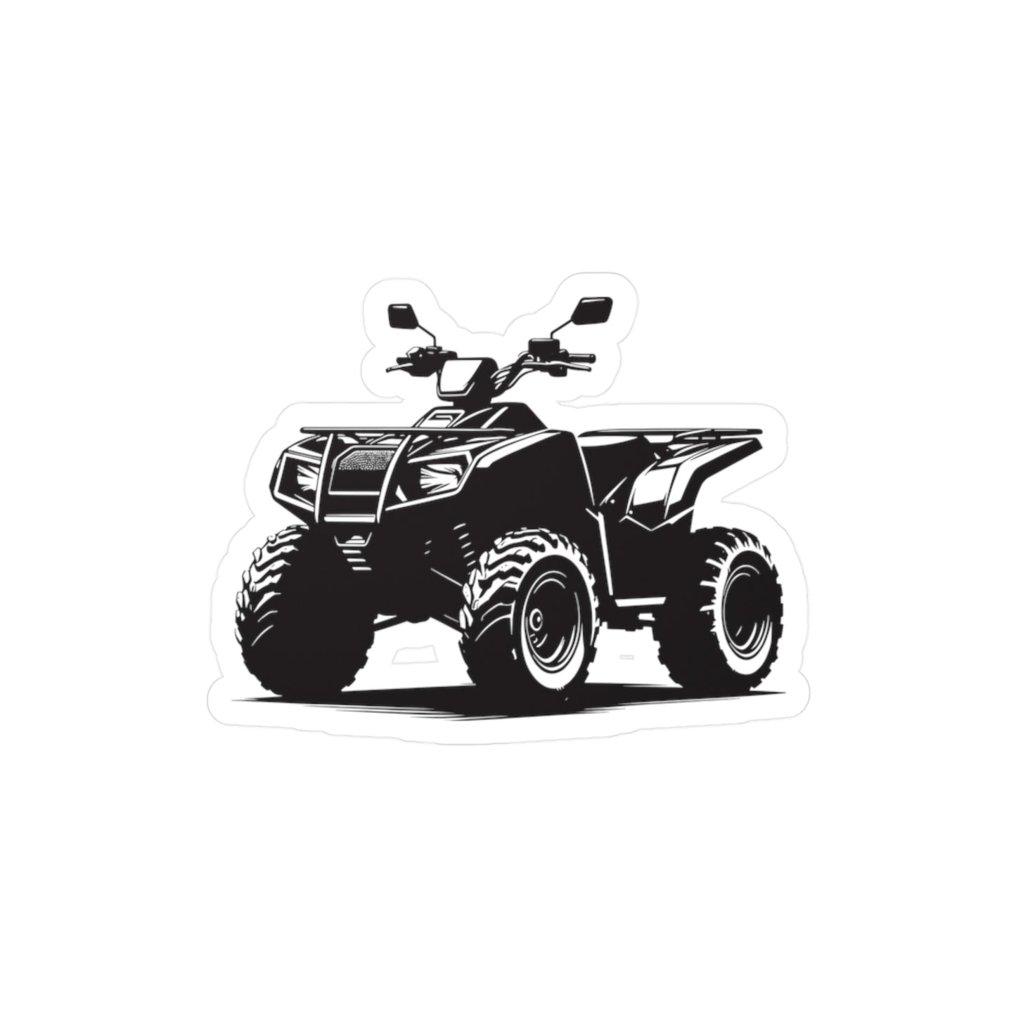 Off The Beaten Path Quad Vinyl Decal