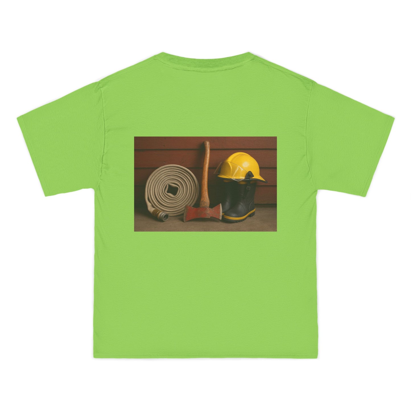 Fire/Rescue Appreciation Men's Short-Sleeve Crewneck Tee