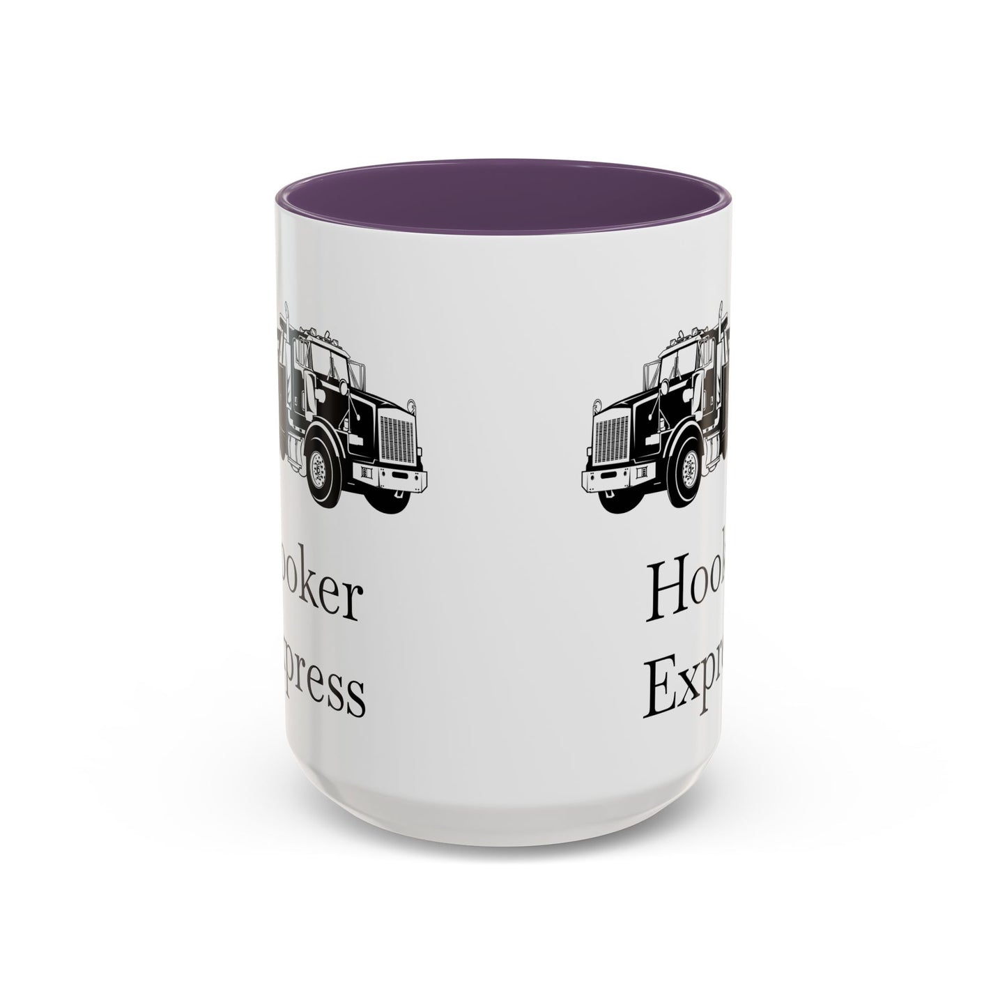 H**ker Express Heavy Tow Truck 2-Tone Coffee Mug