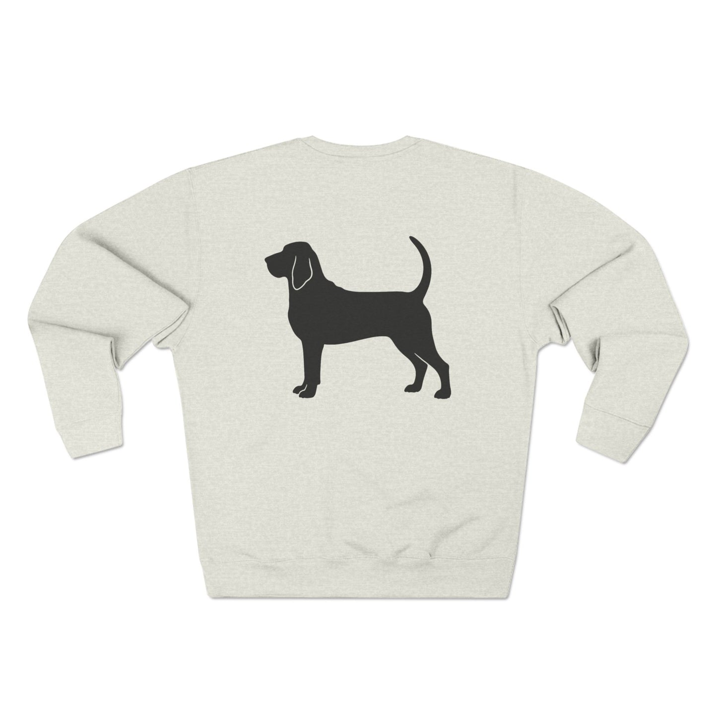Bloodhound Silhouette Unisex Crewneck Sweatshirt