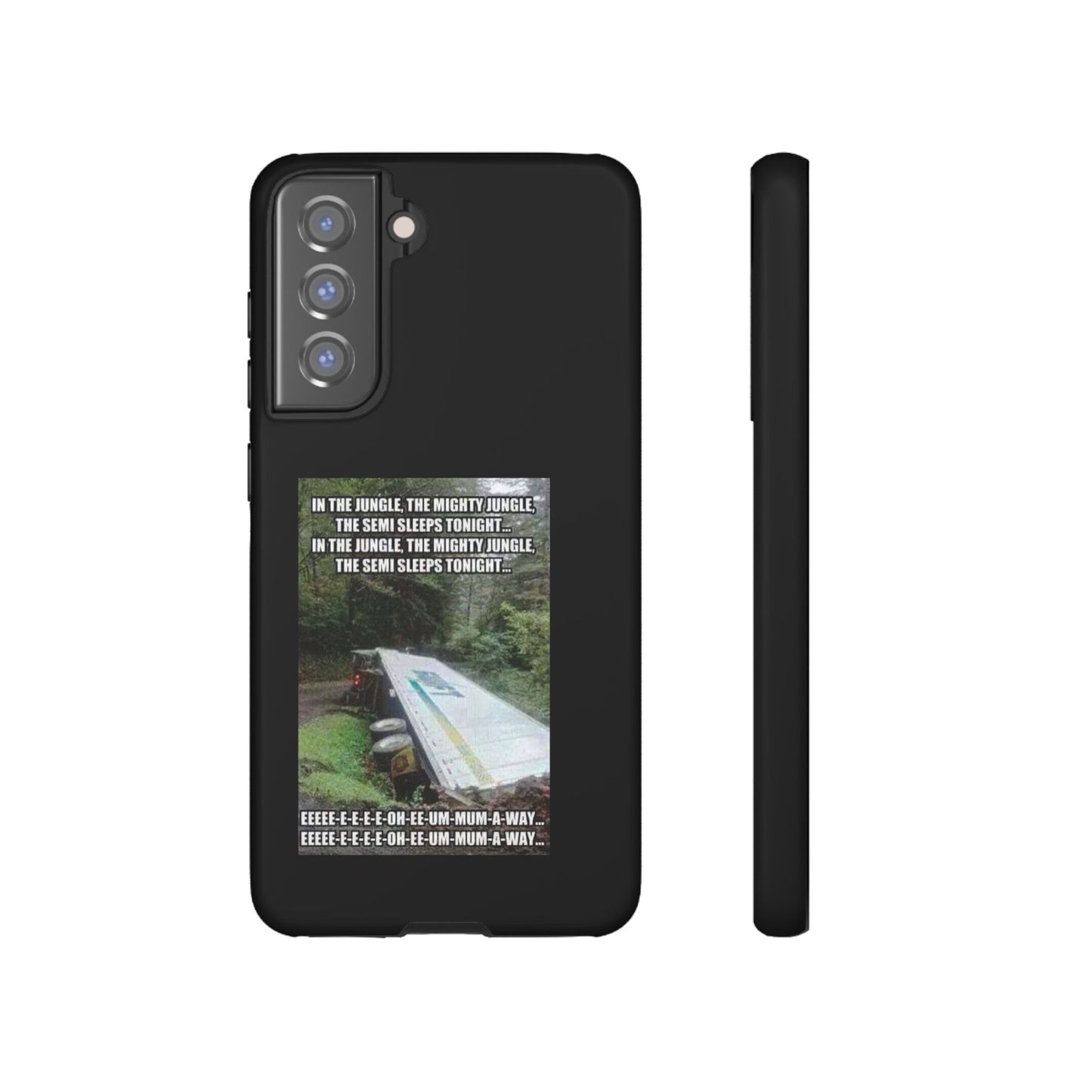 Semi Sleeps Samsung Case