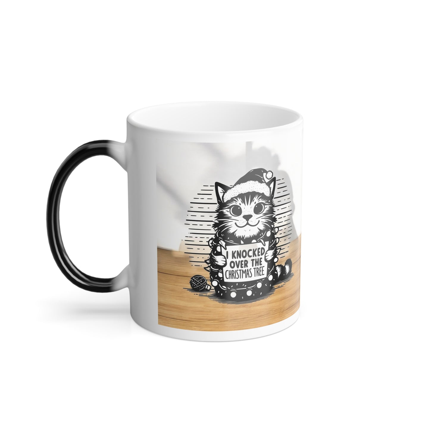 Naughty Cat Color Changing Mug