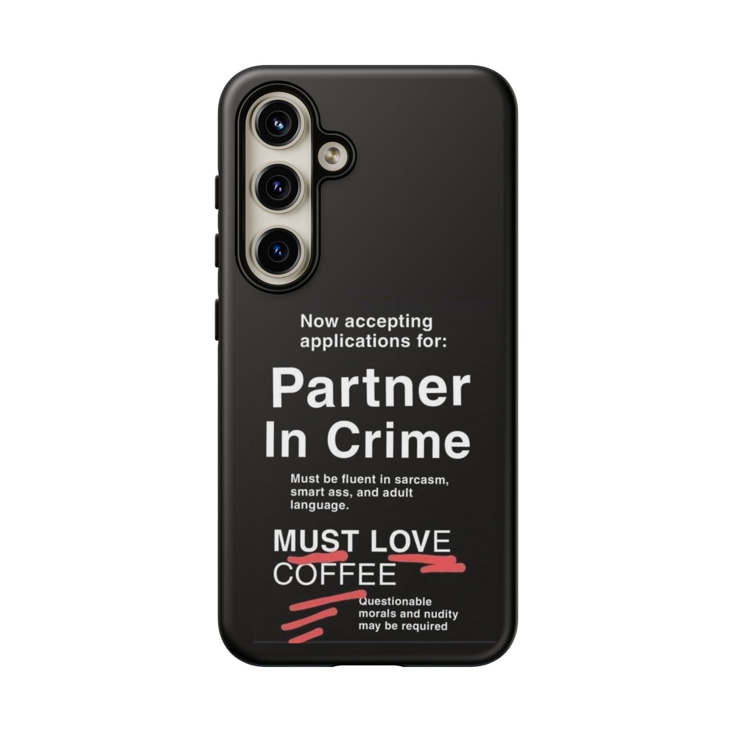 Partner In Crime Samsung Case