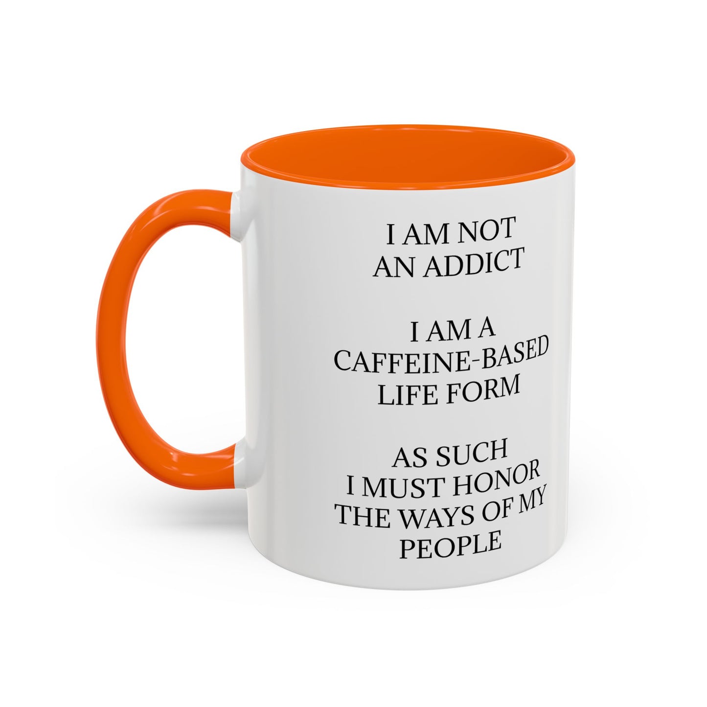 Not An Addict 2-Tone Coffee Mug