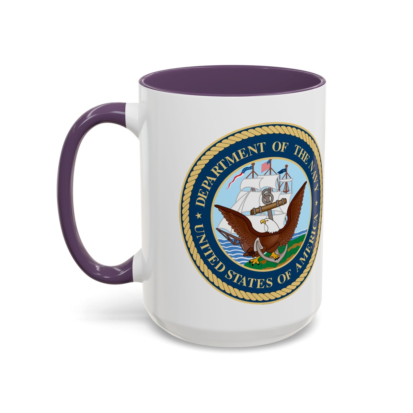 US Navy 2-Tone Coffee Mug