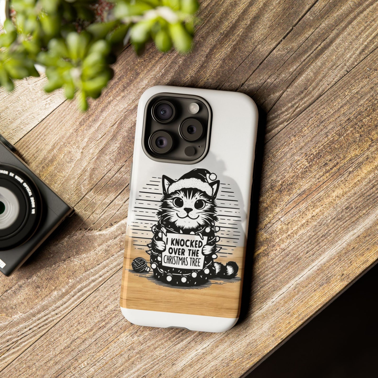 Naughty Cat iPhone Case