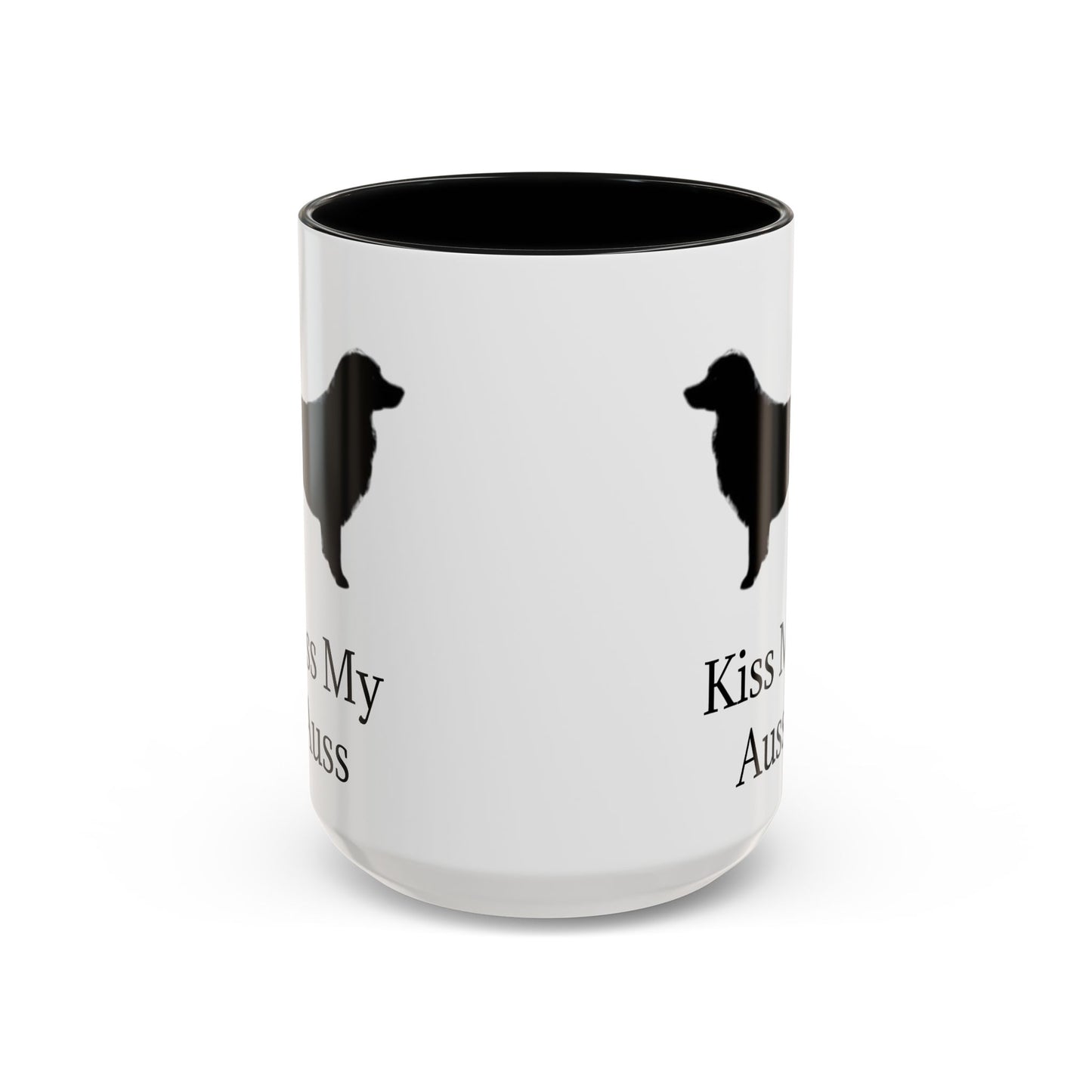 Kiss My Auss 2-Tone Coffee Mug