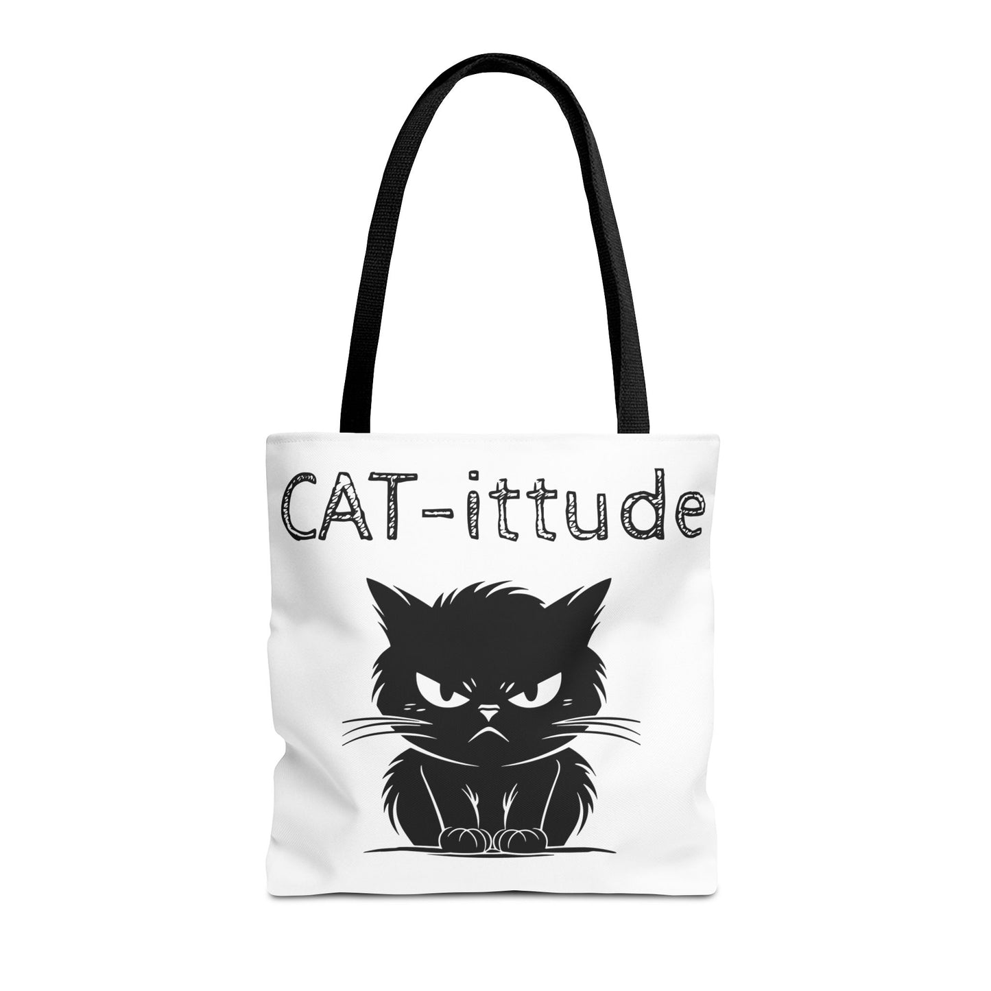 CAT-ittude Tote Bag