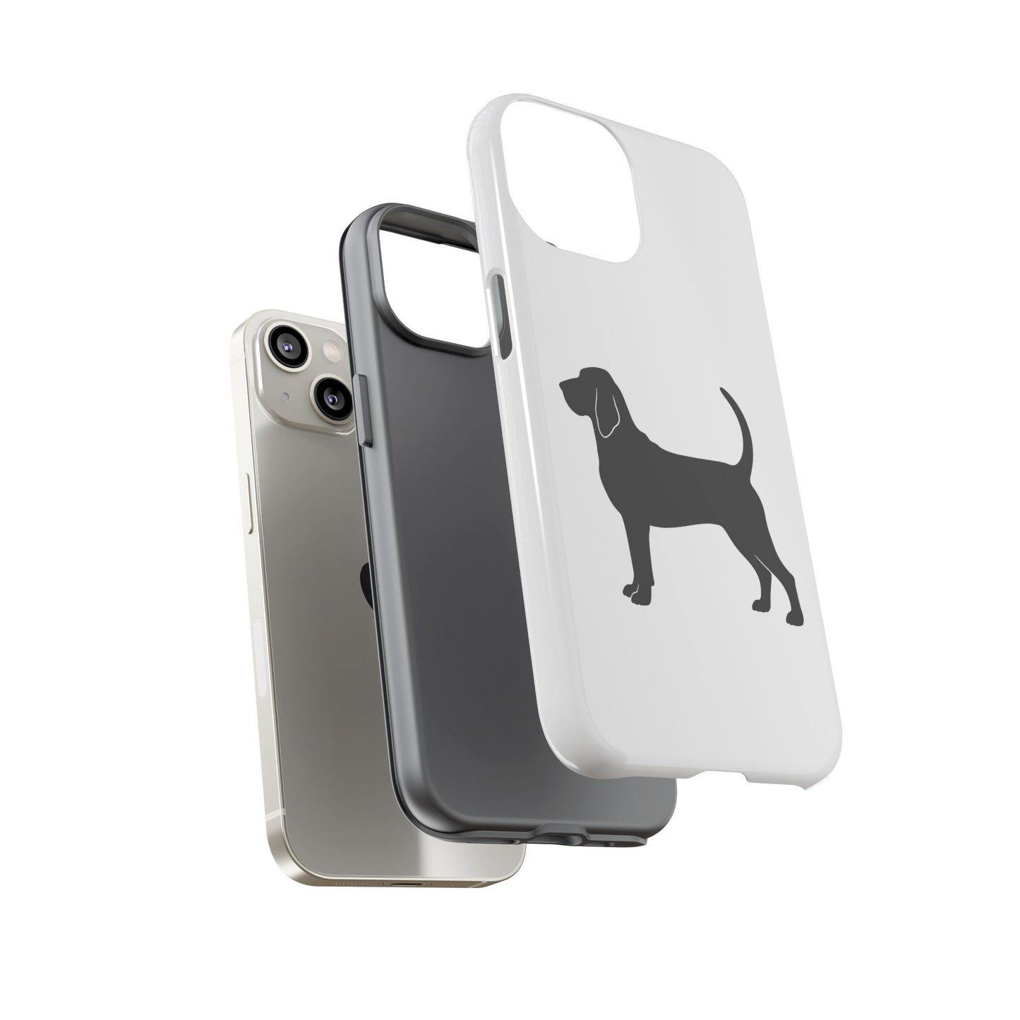 Bloodhound Silhouette iPhone Case